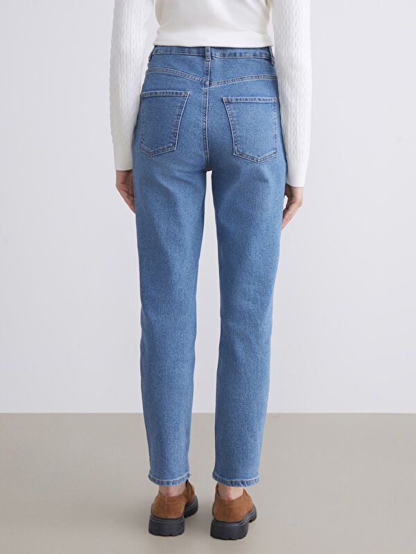 Moudda LC Waikiki - Pantalon tissé en denim Femme Rodéo mid indigo - Tunisie 4