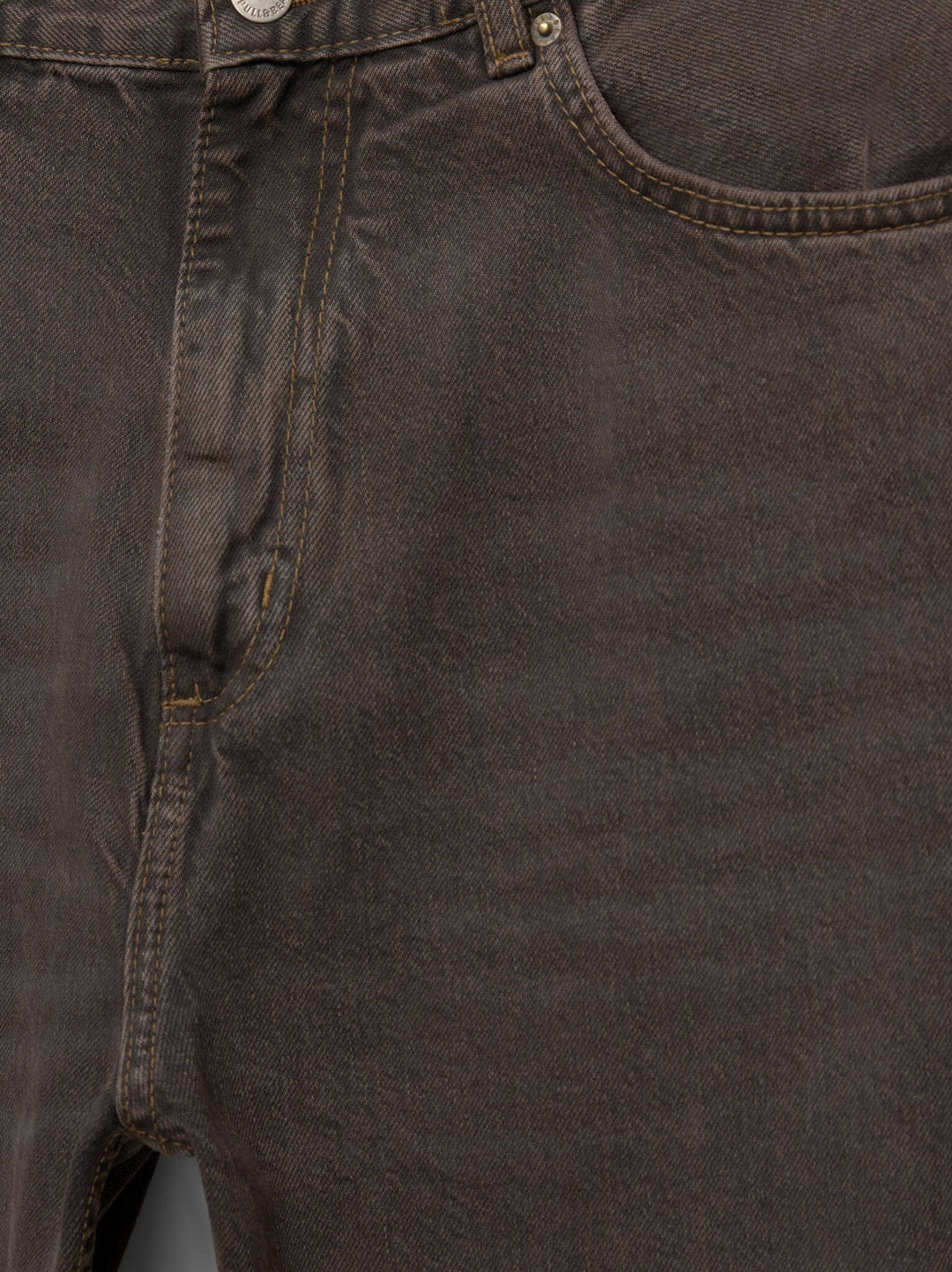 Moudda PULL & BEAR - Pantalon Denim Baggy - Marron - Tunisie 5