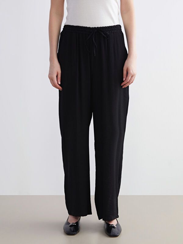 Moudda LC Waikiki - Pantalon tissé fin Femme Noir - Tunisie 2