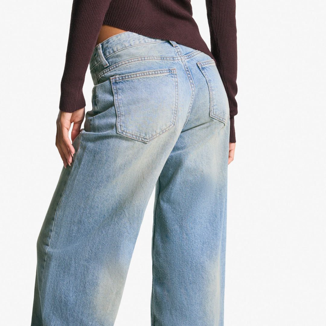 Moudda BERSHKA - Jean Wide Leg - Tunisie 1