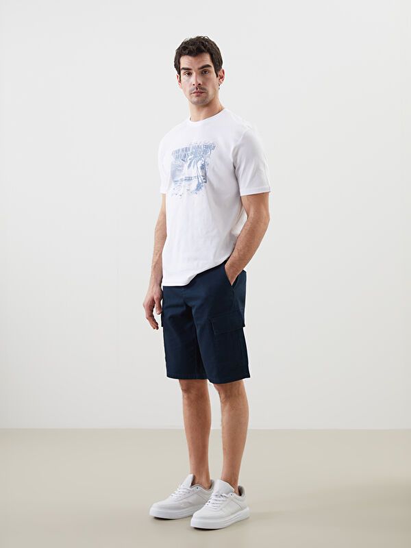 Moudda LC Waikiki - Short classique en tissu tissé pour Homme - Tunisie 1