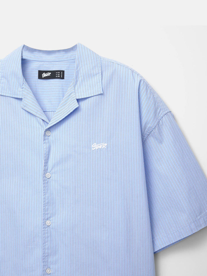 Moudda PULL & BEAR - Chemise Popeline - Rayures & Texte - Tunisie 5
