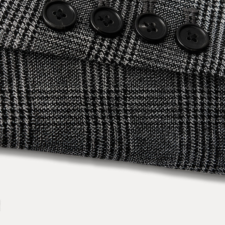 Moudda ZARA - Combinaison 1210 veste à petits carreaux - Tunisie 5