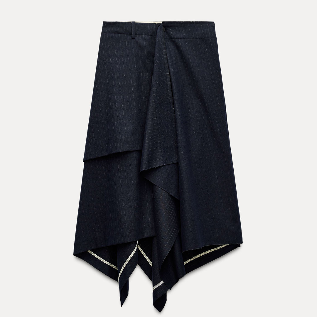 Moudda ZARA - Jupe couches rayée diplomate - Tunisie 1