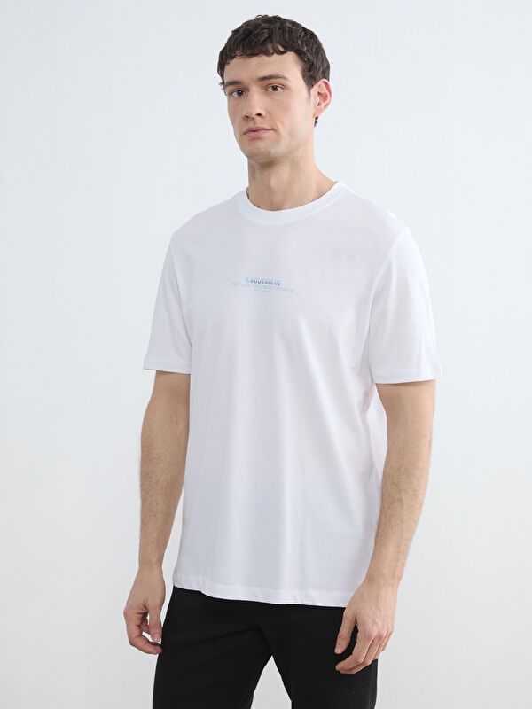 Moudda LC Waikiki - T-shirt imprimé manches courtes en jersey pour Homme - Tunisie 1