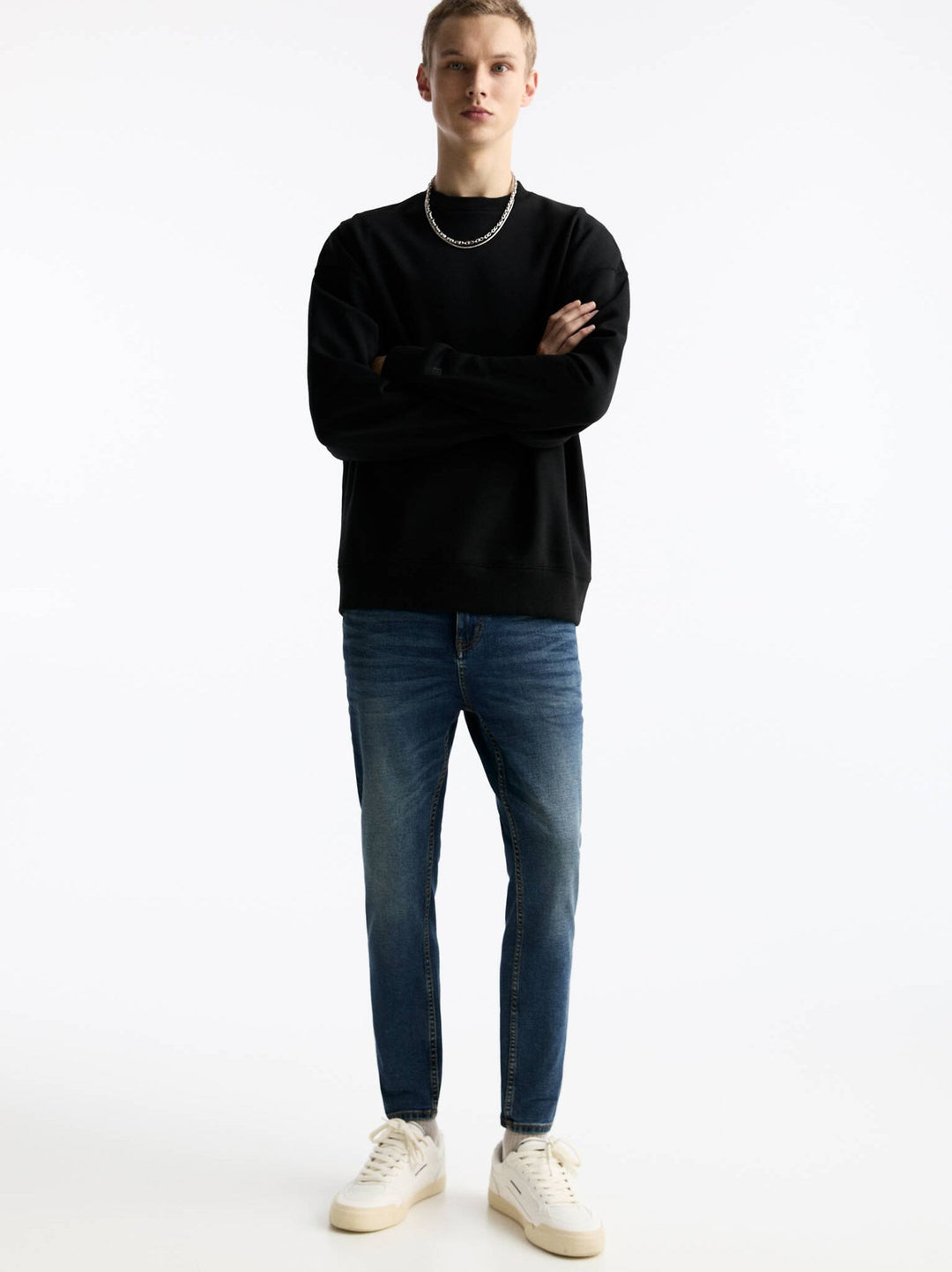 Moudda PULL & BEAR - Pantalon Denim Carrot - Tunisie 2