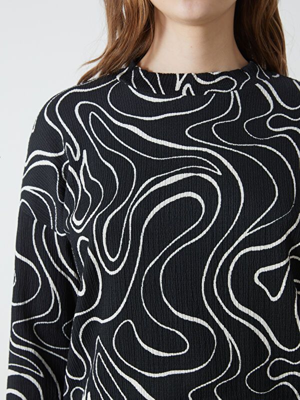 Moudda LC Waikiki - Tunique en jersey à manches longues pour Femmes - Tunisie 3