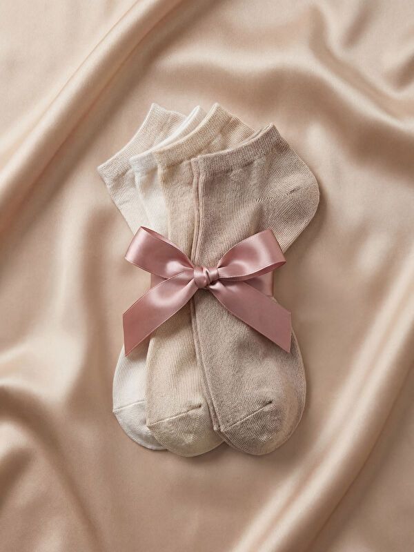 Moudda LC Waikiki - Chaussettes liner trainer (sport) pour Femme - Tunisie 3