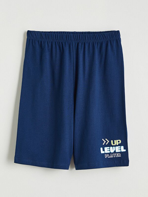 Moudda LC Waikiki - Bas de pyjama en jersey pour Garçon couleur Bleu marine - Tunisie 2