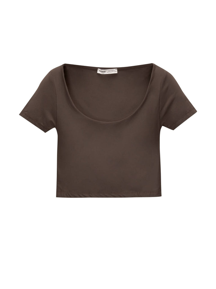 Moudda PULL & BEAR - Top Crop - Polyamide - Tunisie 1