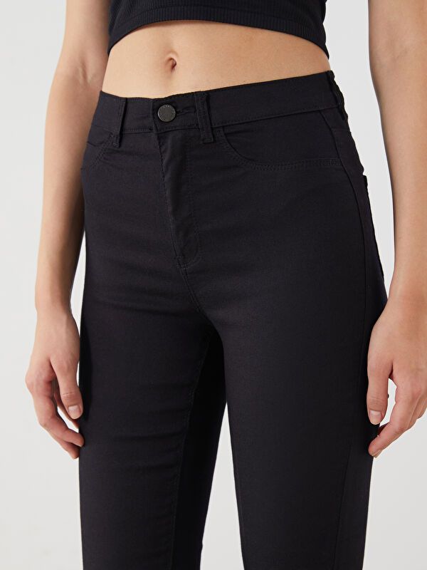 Moudda LC Waikiki - Pantalon jean tissé basique Femme Rodéo noir+m - Tunisie 3