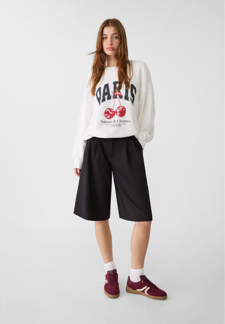 Moudda STRADIVARIUS - Sweat Oversize Imprimé - Tunisie 3