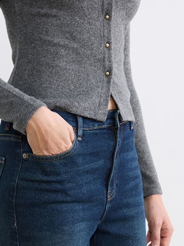 Moudda LC Waikiki - Jean basique en denim pour Femme - Tunisie 3
