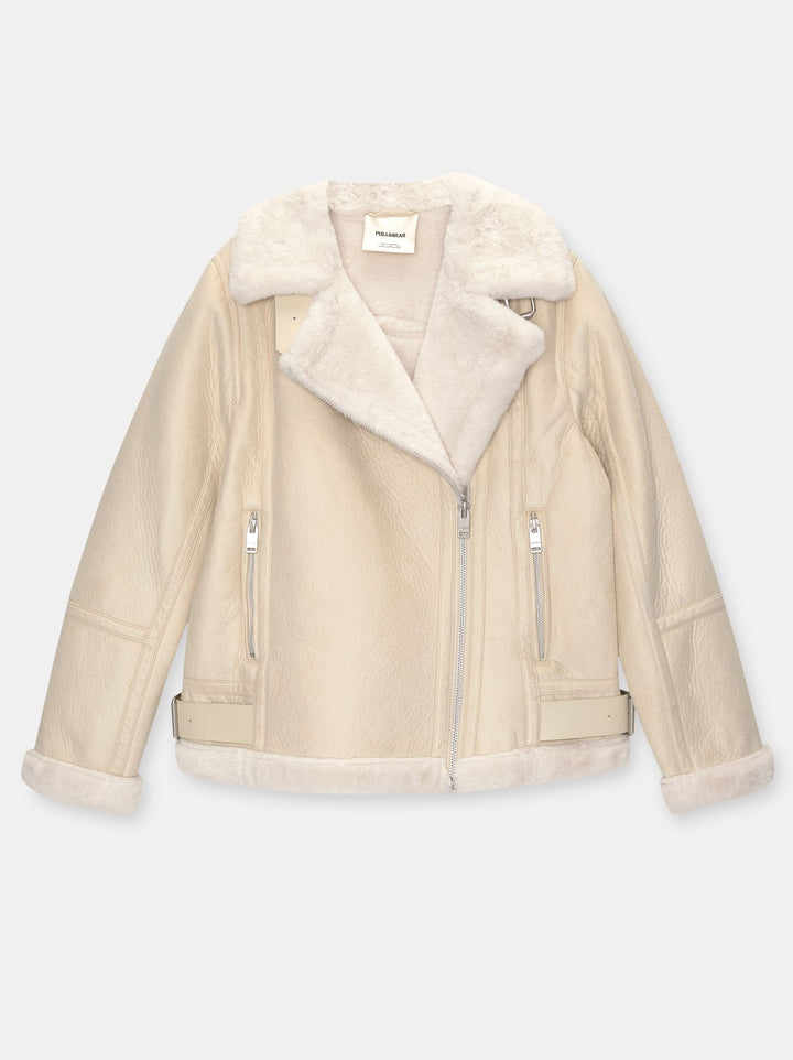 Moudda PULL & BEAR - Veste Double Face Longue Basique Spécial En Ligne - Tunisie 3