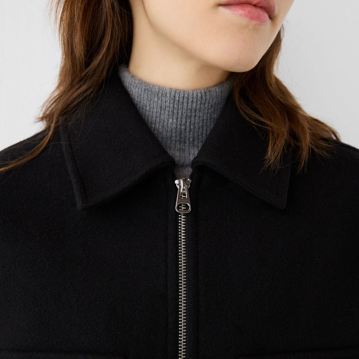 Moudda BERSHKA - Veste Courte Drap Soft - Col Pala - Tunisie 3
