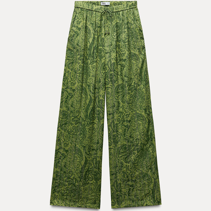 Moudda ZARA - Pantalon imprimé paisley coordonné - Tunisie 1
