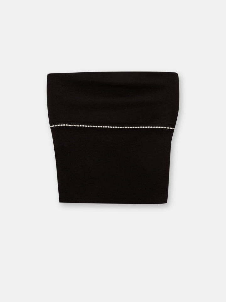 Moudda PULL & BEAR - Body Top Encolure Droite Détail Strass - Tunisie 3