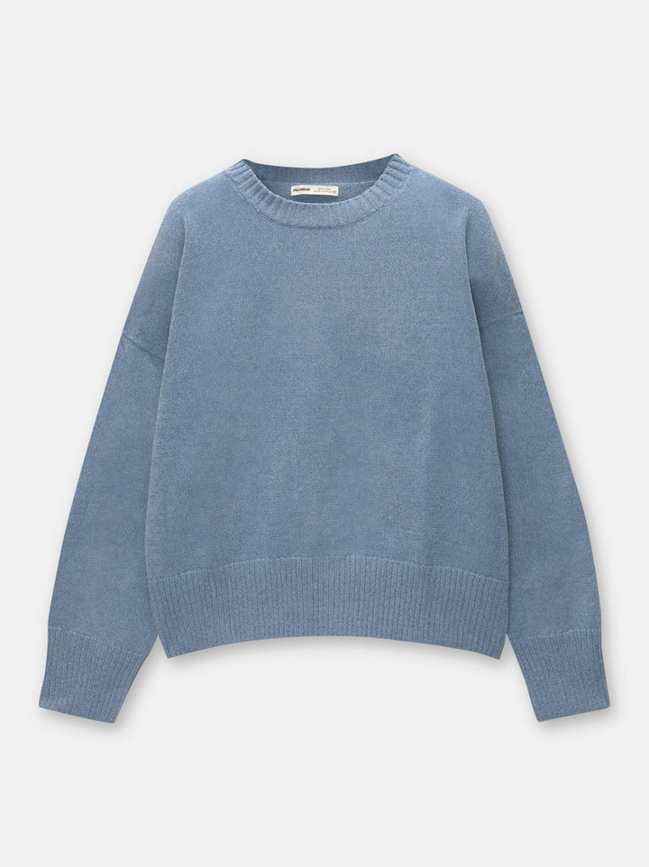Moudda PULL & BEAR - Pull Crew Neck Chenille Fine - Tunisie 1