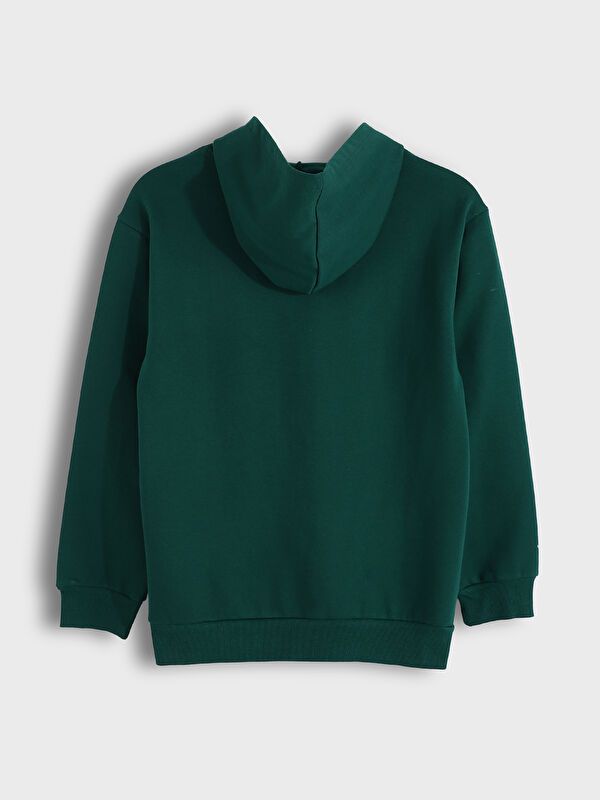 Moudda LC Waikiki - Sweatshirt en jersey Garçon Vert foncé - Tunisie 2