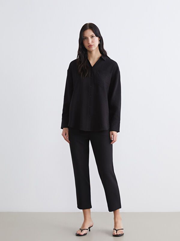 Moudda LC Waikiki - Chemise manches longues en tissu maternité pour Femme - Tunisie 2