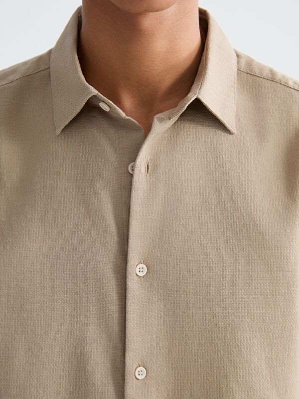 Moudda LC Waikiki - Chemise manches longues en tissu pour Homme - Tunisie 3