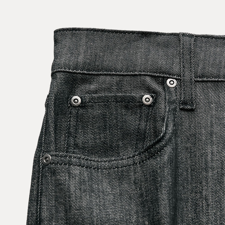 Moudda ZARA - Jean bootcut taille haute court anthracite - Tunisie 3