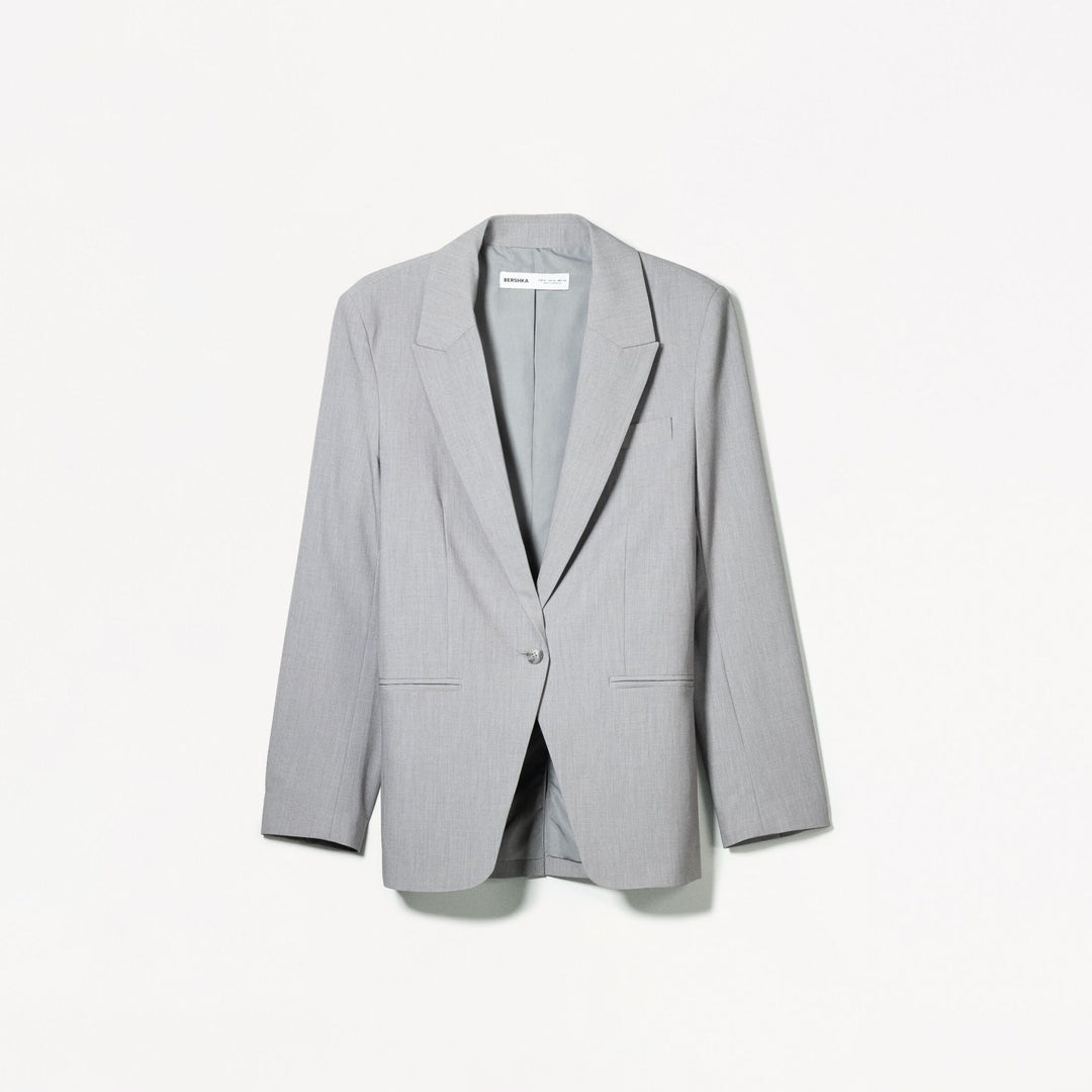 Moudda BERSHKA - Blazer Polyviscose Regular - 1 Bouton - Tunisie 1