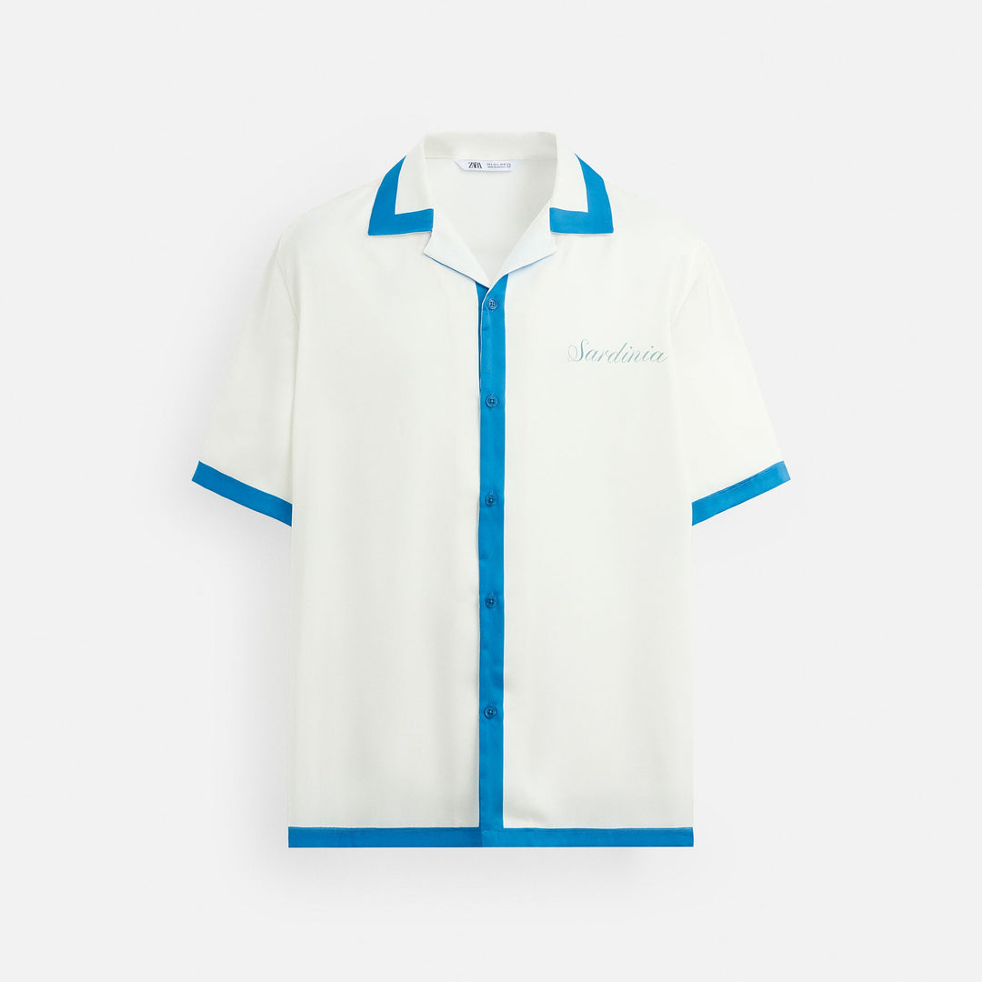 Moudda ZARA - Chemise - Satin Imprimé - Tunisie 1