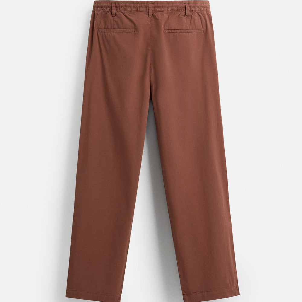 Moudda ZARA - Pantalon Popeline - Taille Élastique (Marine & Argile) - Tunisie 2