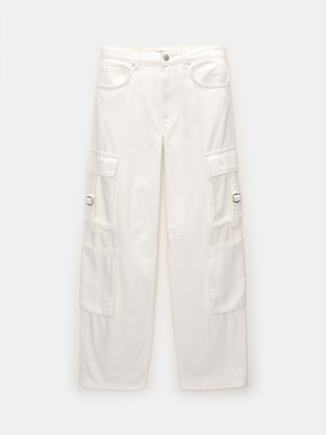Moudda PULL & BEAR - Pantalon Denim Cargo Multi-Poches - Tunisie 5
