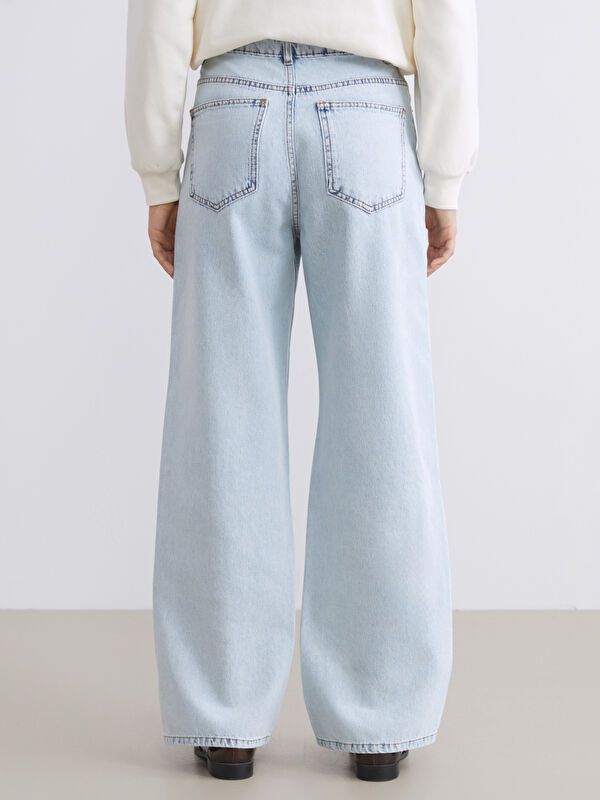 Moudda LC Waikiki - pantalon tissé en jean pour Femmes - Tunisie 4