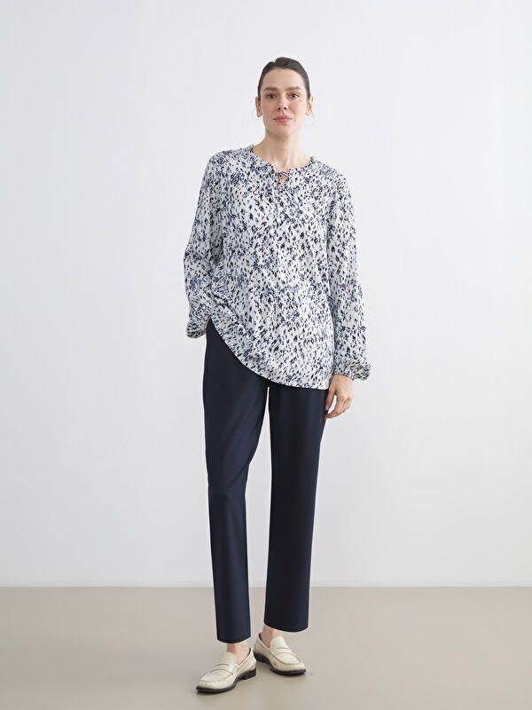Moudda LC Waikiki - Chemisier (blouse) imprimé manches longues en tissu pour Femme - Tunisie 2