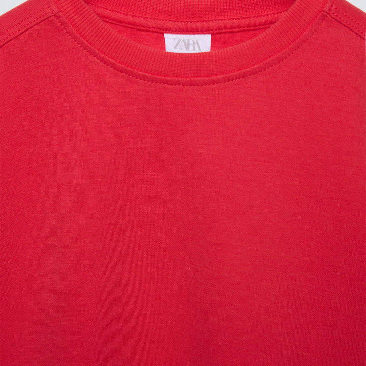 Moudda ZARA - T-shirt fille manches courtes, maille interlock duo - Tunisie 3