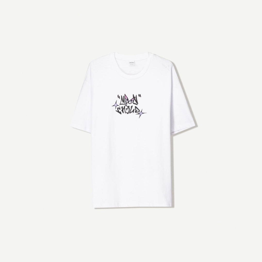 Moudda BERSHKA - T-Shirt Relax - Air Brush Graffiti - Tunisie 1