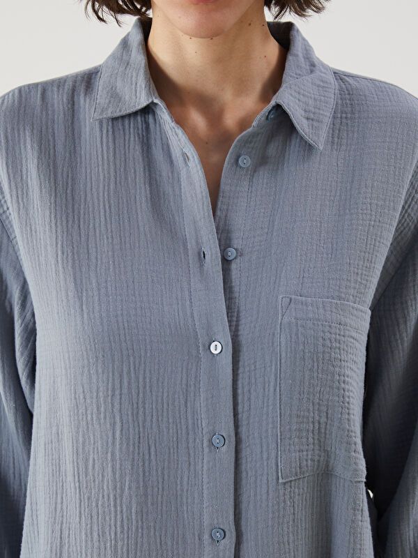 Moudda LC Waikiki - Chemise tissée à manches longues pour Femmes - Tunisie 3