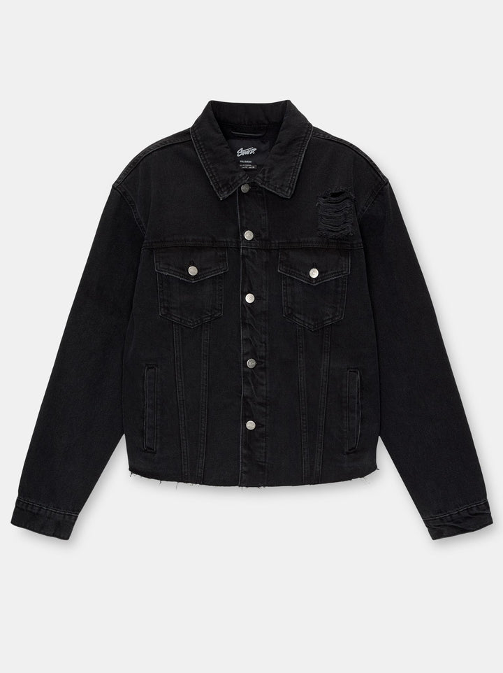 Moudda PULL & BEAR - Veste Denim Twin Set Spécial En Ligne - Tunisie 1
