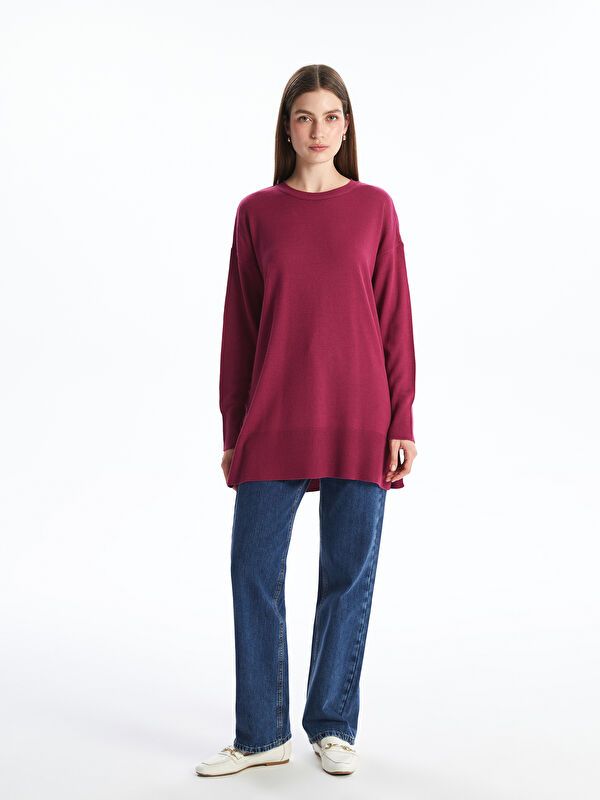 Moudda LC Waikiki - Tunique tricot Femme Prune éclatante - Tunisie 2