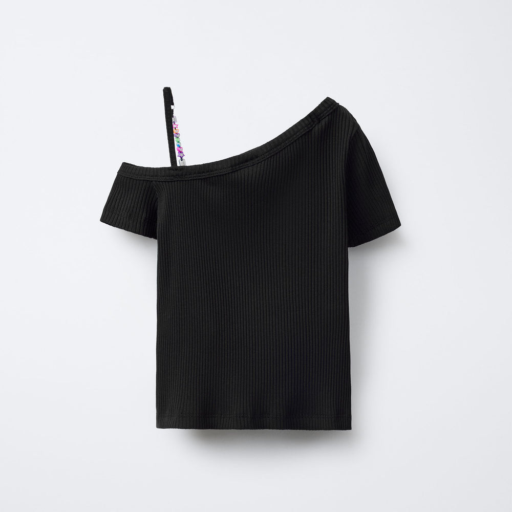 Moudda ZARA - T-Shirt Asymétrique - Perles - Tunisie 2