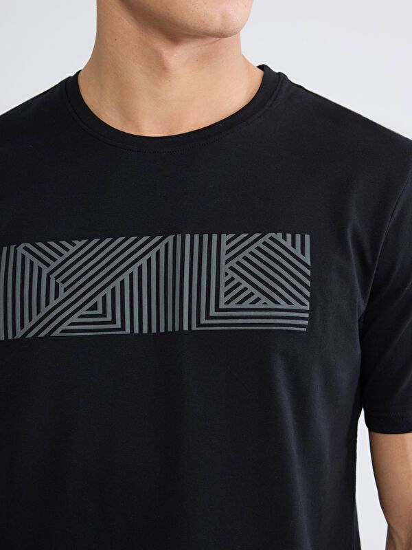 Moudda LC Waikiki - T-shirt imprimé manches courtes en jersey pour Homme - Tunisie 3