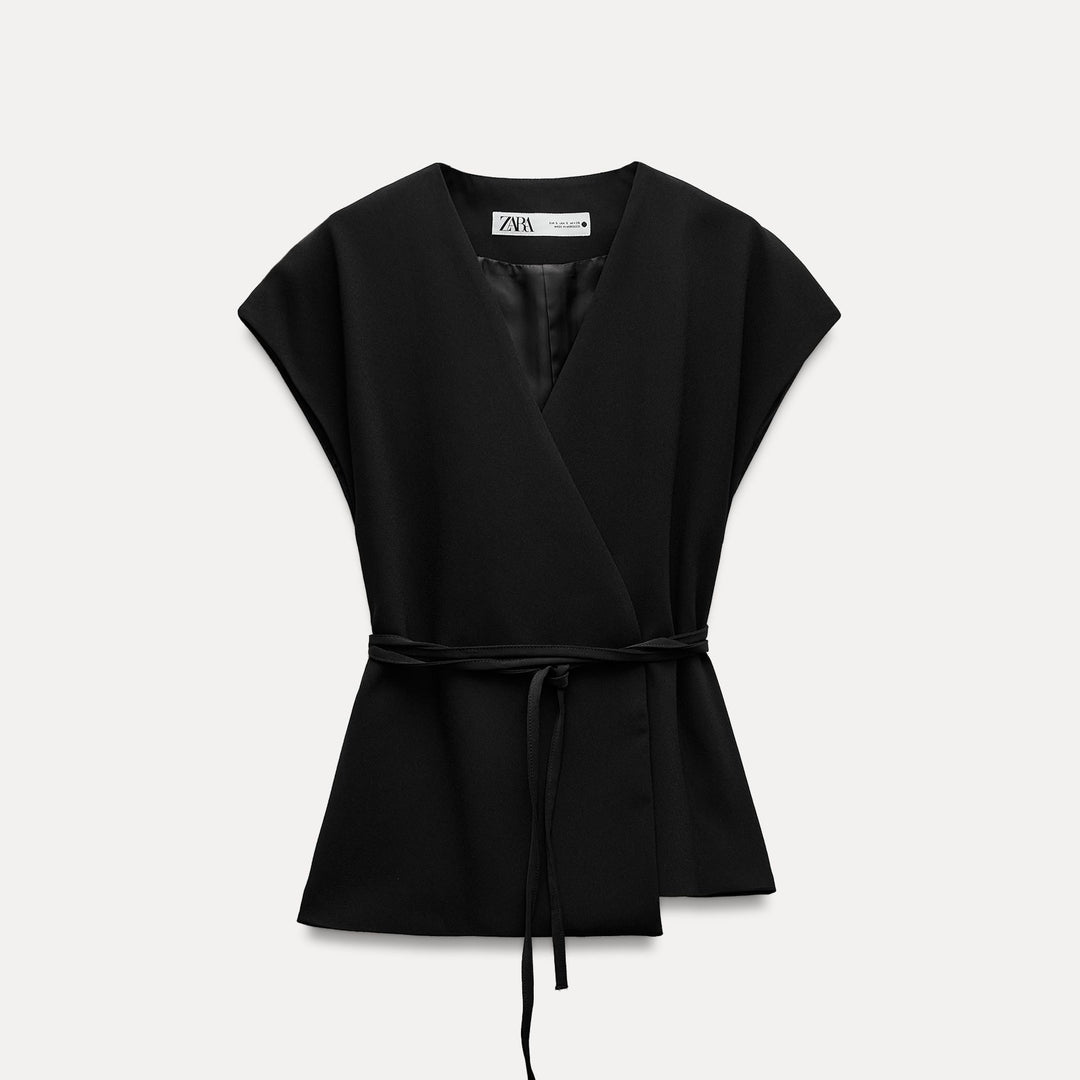 Moudda ZARA - Combinaison 609 gilet croisé ceinturé - Tunisie 1
