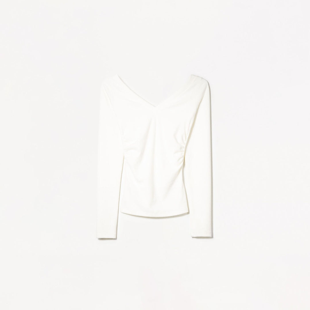 Moudda BERSHKA - T-Shirt - Col Piqué & Fronces - Tunisie 1