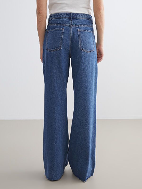 Moudda LC Waikiki - Pantalon tissé en denim Femme Rodéo mid indigo - Tunisie 4