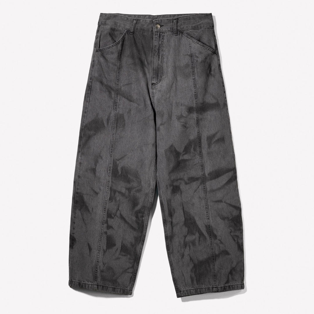 Moudda BERSHKA - Pantalon Super Baggy Coton - Lavé - Tunisie 1