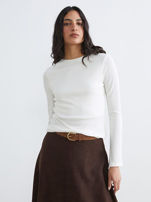 Moudda LC Waikiki - Body manches longues en jersey pour Femme - Tunisie 1