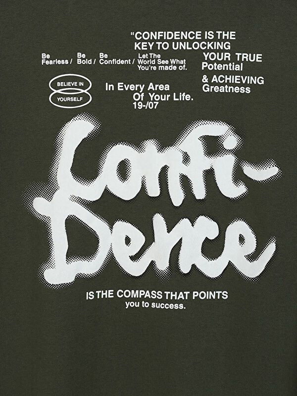 Moudda LC Waikiki - Sweatshirt en jersey Garçon Vert foncé - Tunisie 4