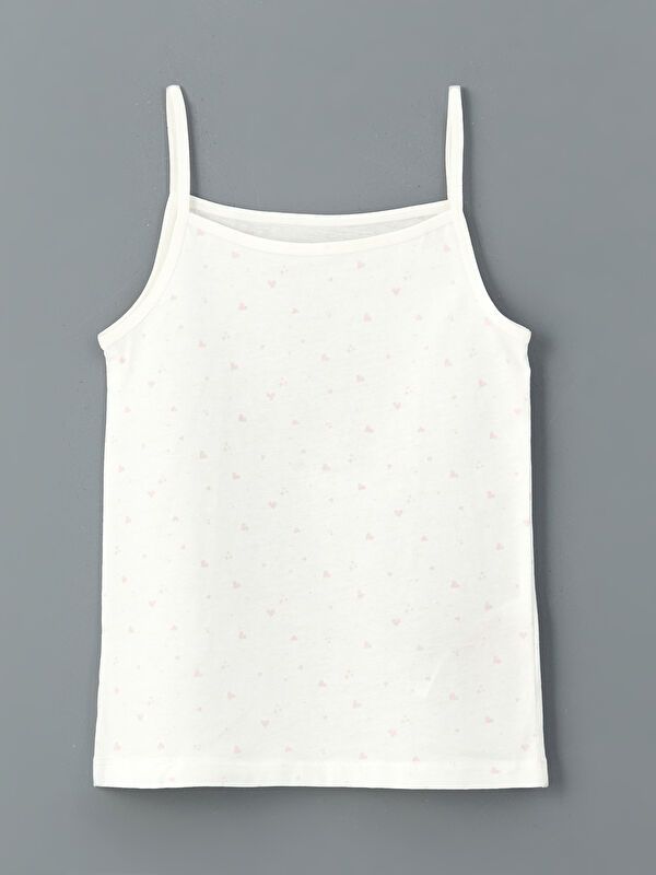 Moudda LC Waikiki - Débardeur en jersey Fille Ecru - Tunisie 3