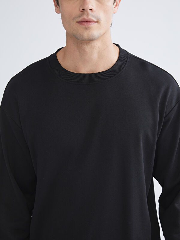 Moudda LC Waikiki - Sweatshirt en jersey Homme Noir - Tunisie 3