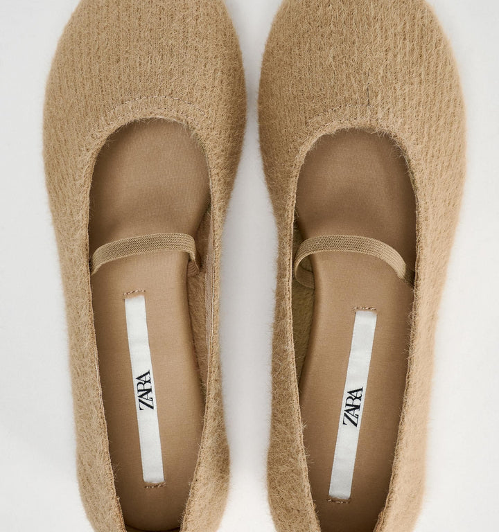 Moudda ZARA - Ballerines élastique laine - Tunisie 3