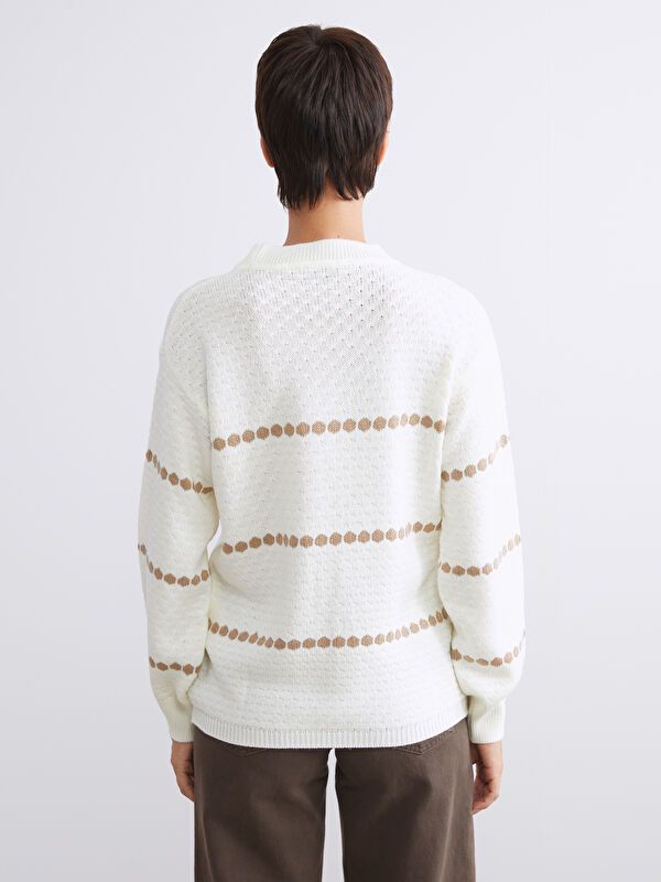 Moudda LC Waikiki - Cv tricot pullover mid pour Femmes - Tunisie 4