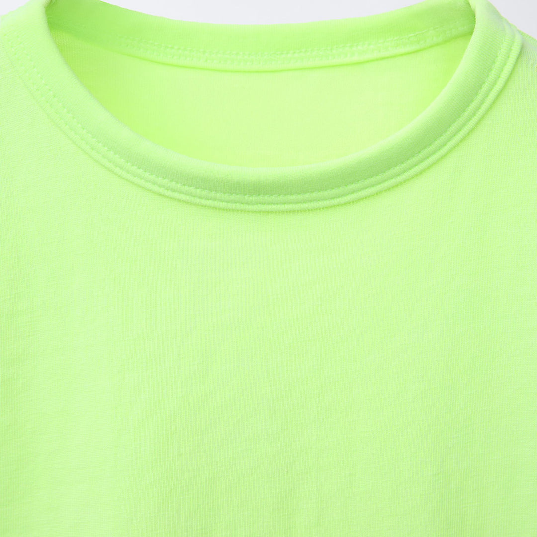 Moudda ZARA - T-Shirt Enfant Basic - Uni & Bas Arrondi - Tunisie 3